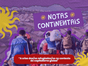 A crise das/os refugiadas/os no contexto do capitalismo global