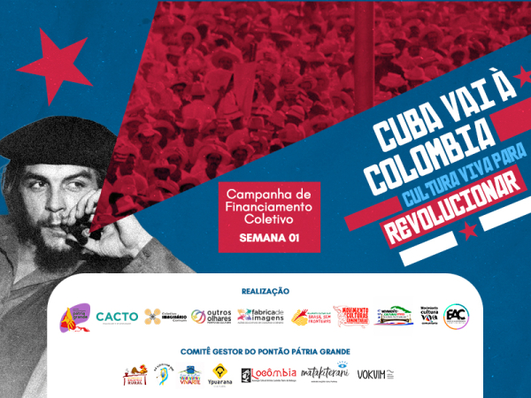 Campanha “Cuba vai a Colombia – Cultura Viva é para revolucionar”