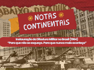Pela memória, verdade e justiça, ontem e hoje!